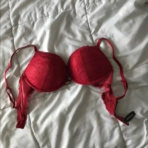 Red Never Worn Adore Me Push Up Bra